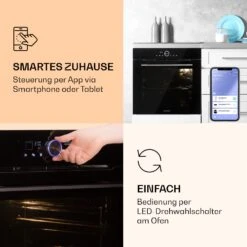 Illuminosa Smart Einbaubackofen 2800W 11 Funktionen App-Steuerung -Einrichtungsgeschäft 10038335 de 0003 logo