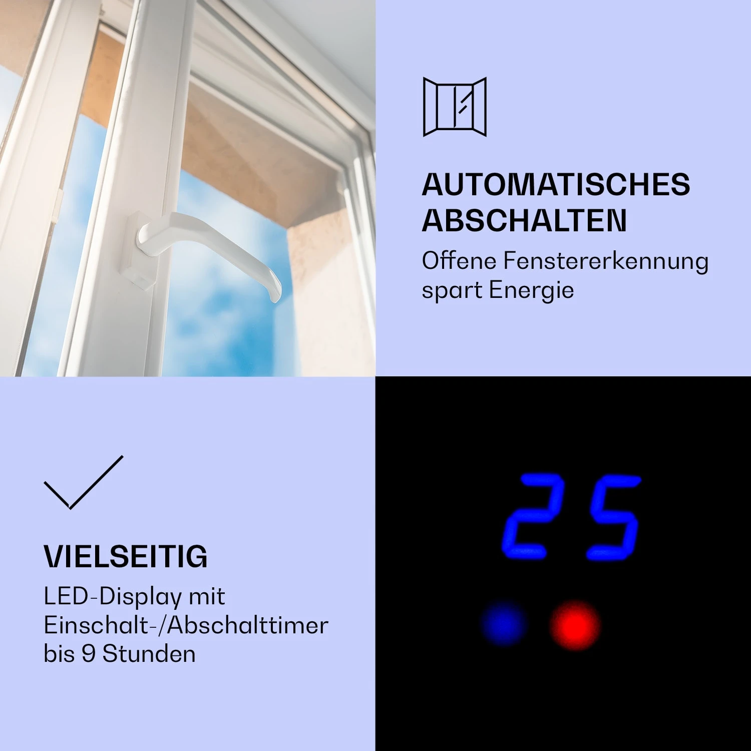 Studio Light & Fire 1 Smart Kamin 1000/2000W MDF WiFi-Steuerung 4 Studio Light & Fire 1 Smart Kamin 1000/2000W MDF WiFi-Steuerung – Bild 4