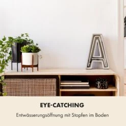 Thorn Blumentopf Mit Ständer 50er Jahre Stil 2er-Set Akazie 19,6x20x19,6 Cm 9 Thorn Blumentopf Mit Ständer 50er Jahre Stil 2er-Set Akazie 19,6x20x19,6 Cm -Einrichtungsgeschäft 10038441 de 0003 usp