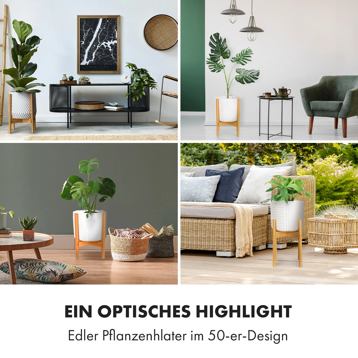 Deventer Pflanzenhalter Für Töpfe Von 20,3-30,5 Cm Ø 2 Höhen 2 Deventer Pflanzenhalter Für Töpfe Von 20,3-30,5 Cm Ø 2 Höhen – Bild 2