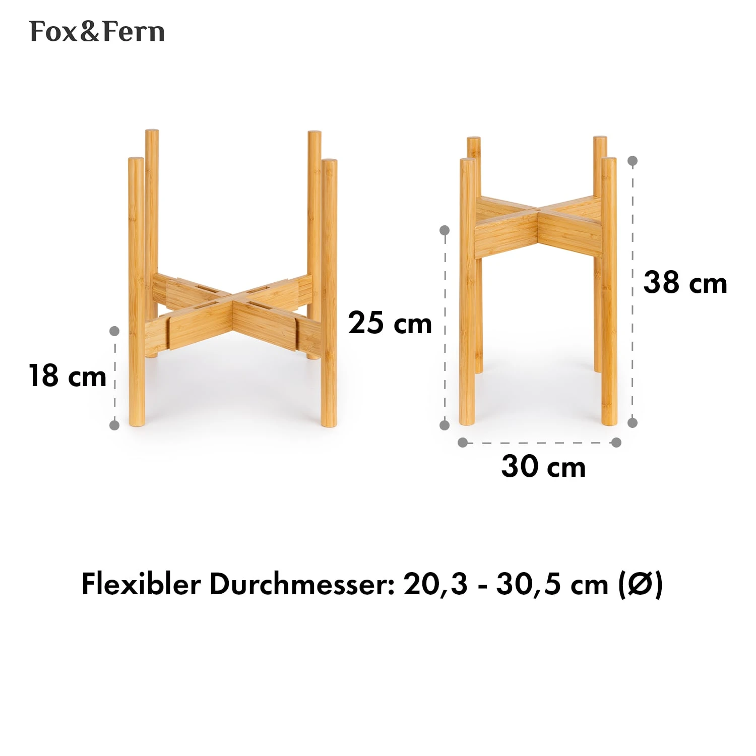 Deventer Pflanzenhalter Für Töpfe Von 20,3-30,5 Cm Ø 2 Höhen 6 Deventer Pflanzenhalter Für Töpfe Von 20,3-30,5 Cm Ø 2 Höhen – Bild 6