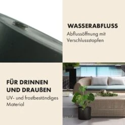 Gendt Pflanztopf Übertopf Faserstein In/Outdoor -Einrichtungsgeschäft 10038465 de 0004 usp