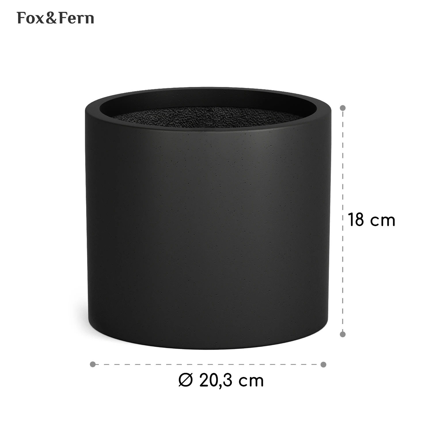 Gendt Pflanztopf Übertopf Faserstein In/Outdoor 5 Gendt Pflanztopf Übertopf Faserstein In/Outdoor – Bild 5