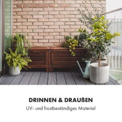 Hasselt Blumentopf Polystone Pflanzenfreundlich Handgemacht 3D-Optik -Einrichtungsgeschäft 10038549 de 0005 logo