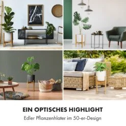 Zeist Pflanzenhalter 3er-Set 2 Höhen Kombinierbar Steck-Design Naturbelassen -Einrichtungsgeschäft 10038553 de 0002 usp