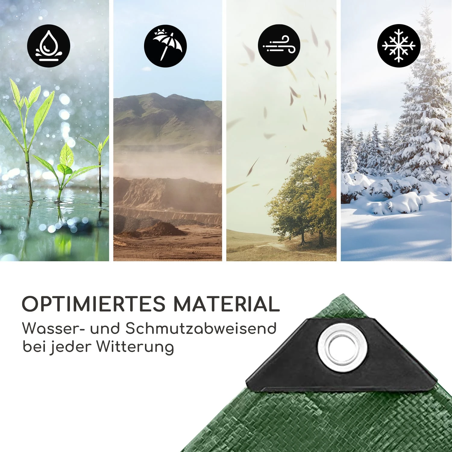 Aegis Gewebeplane Allzweckplane Kunststoff Verstärkte Ecken Seil 4 Aegis Gewebeplane Allzweckplane Kunststoff Verstärkte Ecken Seil – Bild 4