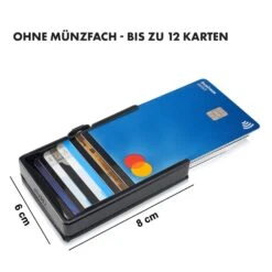 ZNAP Slim Wallet 12 Karten Münzfach 8 X 1,8 X 6 Cm (BxHxT) RFID-Schutz 14 ZNAP Slim Wallet 12 Karten Münzfach 8 X 1,8 X 6 Cm (BxHxT) RFID-Schutz -Einrichtungsgeschäft 10038735 de 0007 logo