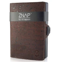 ZNAP Slim Wallet 12 Karten Münzfach 8 X 1,8 X 6 Cm (BxHxT) RFID-Schutz