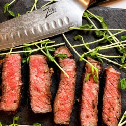 Alpha-Royal Japanese Serie 7" Santoku-Messer Damaszener-Stahl -Einrichtungsgeschäft 10038996 de 0005 logo