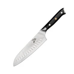 Alpha-Royal Japanese Serie 7" Santoku-Messer Damaszener-Stahl