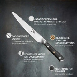 Alpha-Royal Japanese Serie 6" Allzweckmesser Damaszener-Stahl 67-lagig -Einrichtungsgeschäft 10038998 de 0002 logo