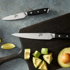 Alpha-Royal German 4" Schälmesser 56 HCR Damaszenerstahl -Einrichtungsgeschäft 10039004 yy 0004 logo