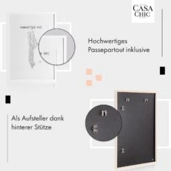 Everton Bilderrahmen Rechteckig DIN A2 58,4 X 41 Cm Fotos Passepartout Acrylglas -Einrichtungsgeschäft 10039286 de 0004 usp