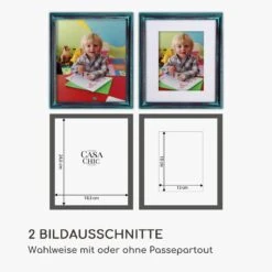 Lancaster Bilderrahmen Rechteckig 24,8 X 19,3 Cm Fotos Passepartout Holz -Einrichtungsgeschäft 10039318 de 0007 logo