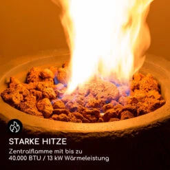 Andros Gas-Feuerstelle 40.000BTU/13kW Deckel Edelstahlbrenner -Einrichtungsgeschäft 10039406 de 0003 logo