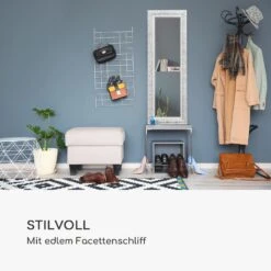 Greenford Spiegel Holzrahmen Rechteckig 130 X 45 Cm Vintage -Einrichtungsgeschäft 10039455 de 0003 logo