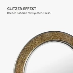 Cheyne Wandspiegel Holzrahmen Rund Ø 60 Cm Mosaik-Design -Einrichtungsgeschäft 10039462 de 0005 logo