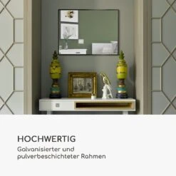 Croxley Wandspiegel Metallrahmen Rechteckig 70 X 50 Cm -Einrichtungsgeschäft 10039492 de 0003 logo
