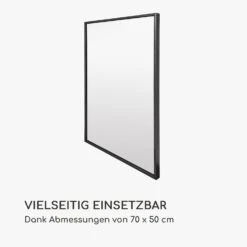 Croxley Wandspiegel Metallrahmen Rechteckig 70 X 50 Cm -Einrichtungsgeschäft 10039492 de 0004 logo