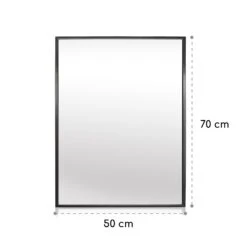 Croxley Wandspiegel Metallrahmen Rechteckig 70 X 50 Cm -Einrichtungsgeschäft 10039492 yy 0006 logo