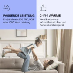 La Palma 500 Smart 2-in-1 Heizgerät Infrarot Konvektor 60x60cm 500W Spiegelfront 11 La Palma 500 Smart 2-in-1 Heizgerät Infrarot Konvektor 60x60cm 500W Spiegelfront -Einrichtungsgeschäft 10039827 de 0004 logo