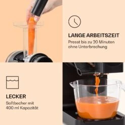 Bella Elegance Saftpresse 200 W 400 Ml BPA-frei -Einrichtungsgeschäft 10039899 de 0004 logo