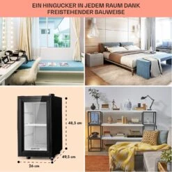 Brooklyn 23 Slim Kühlschrank LED Kunststoff-Einsatz Glastür 12 Brooklyn 23 Slim Kühlschrank LED Kunststoff-Einsatz Glastür -Einrichtungsgeschäft 10039904 DE 0006 usp