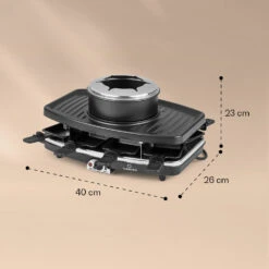 Entrecote 2-in-1 Raclette-Grill & Fondue Naturstein 1100W 8 Personen 13 Entrecote 2-in-1 Raclette-Grill & Fondue Naturstein 1100W 8 Personen -Einrichtungsgeschäft 10039922 yy 0007 logo
