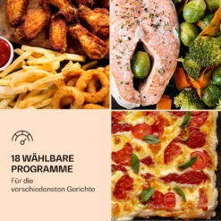 Vigor Air Heißluftfritteuse 1800 W 30 Liter 18 Programme -Einrichtungsgeschäft 10039940 de 0004 logo