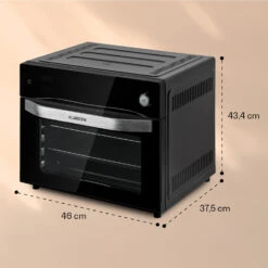 Vigor Air Heißluftfritteuse 1800 W 30 Liter 18 Programme -Einrichtungsgeschäft 10039940 yy 0008 dimensions