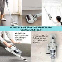 LARMA Staubsauger Kabellos Beutellos Akku 45 Min Laufzeit Max. LED -Einrichtungsgeschäft 10040033 de 0005 logo