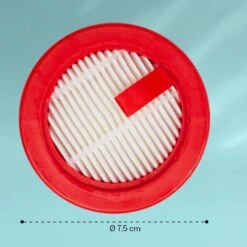 LARMA Staubsauger Ersatzfilter EPA E12 Waschbar -Einrichtungsgeschäft 10040036 yy 0004 dimensions