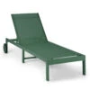 Lucca Lounger Liegestuhl Polyester Aluminium 4-Stufen
