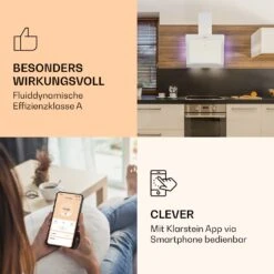 Aurora 60 Smart Dunstabzugshaube 550 M³/h 60cm Kopffrei Ambiente-Licht EEC A++ 10 Aurora 60 Smart Dunstabzugshaube 550 M³/h 60cm Kopffrei Ambiente-Licht EEC A++ -Einrichtungsgeschäft 10040235 de 0003 logo