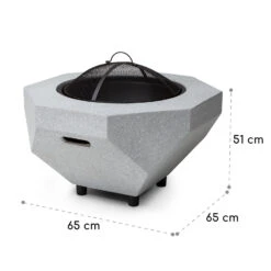 Blumfeldt Diamond Feuerschale Mit Grill MGO & Stahlschale Inkl. Funkenschutz 13 Blumfeldt Diamond Feuerschale Mit Grill MGO & Stahlschale Inkl. Funkenschutz -Einrichtungsgeschäft 10040241 yy 0007 dimensions