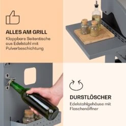 Lucifer 4 Gasgrill 4 X 3,6 KW Brenner 69x45cm Grill Edelstahl Mobil -Einrichtungsgeschäft 10040281 de 0005 logo