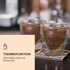 DUOS Doppelwandiges Thermoglas 200 Ml Borosilikatglas Handgemacht -Einrichtungsgeschäft 10040363 de 0004 logo