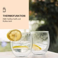 DUOS Jumbo Doppelwandiges Glas 410 Ml Thermofunktion Edelstahl-Löffel -Einrichtungsgeschäft 10040367 de 0004 logo