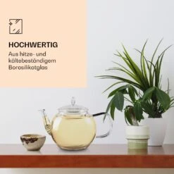 Bedida Teekanne 800ml + 6xTeeblume Grün 9 Bedida Teekanne 800ml + 6xTeeblume Grün -Einrichtungsgeschäft 10040413 de 0003 logo