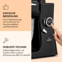 Renata Rossa Küchenmaschine 3-in-1 2000W 2,7PS 5Ltr Edelstahl BPA-frei -Einrichtungsgeschäft 10040500 de 0003 logo