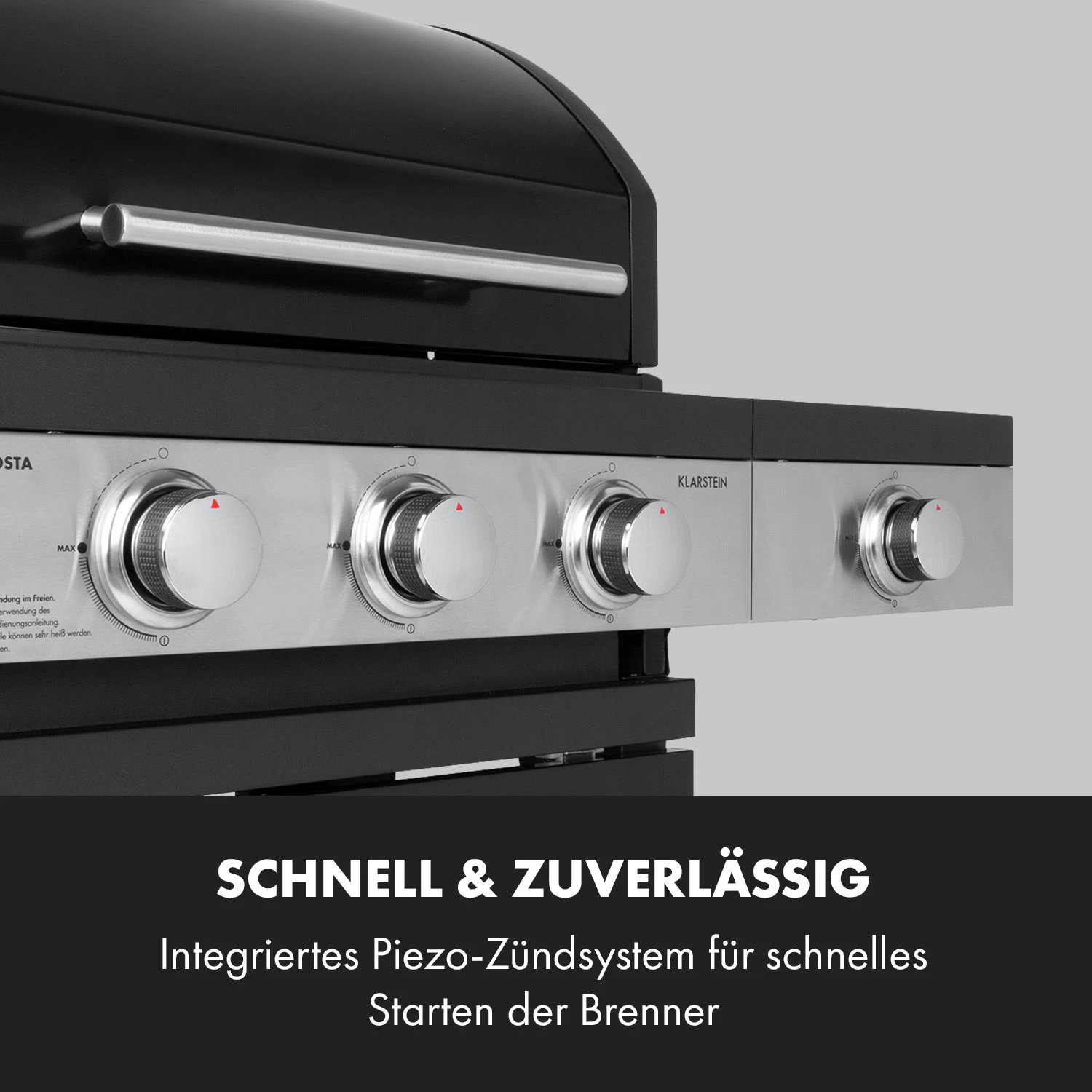 Valdosta 3.1 Gasgrill 3 X 2,8 KW + 2,5 KW Brenner Edelstahl Mobil 7 Valdosta 3.1 Gasgrill 3 X 2,8 KW + 2,5 KW Brenner Edelstahl Mobil – Bild 7
