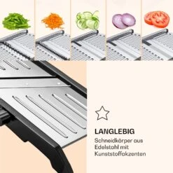 Mandoline Küchenhobel Inkl. Wellenschnitt Edelstahl 1 Bis 9 Mm Julienne-Schneider -Einrichtungsgeschäft 10040836 de 0003 logo