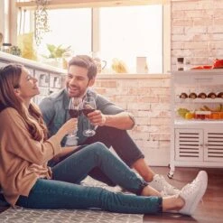 Louisiana Servierwagen Küchenwagen 5 Etagen Holz Handtuchhalter Mobil -Einrichtungsgeschäft 10041122 yy 0002 logo