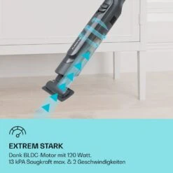 LARMA Akku-Handstaubsauger Kabellos Beutellos Akkubetrieben 32 Min Laufzeit Max. -Einrichtungsgeschäft 10041135 de 0005 usp