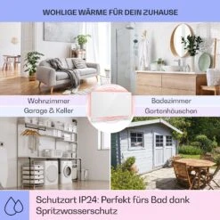 Bansin Crystal Smart Konvektions-Heizgerät 2500W 5 - 50 °C App-Steuerung -Einrichtungsgeschäft 10041212 de 0005 usp