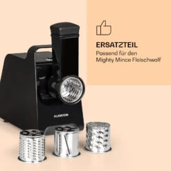 Mighty Mince Reibeaufsatz Kopf Mit Stopfer 4 Reiben Kunststoff Aluminium -Einrichtungsgeschäft 10041213 de 0002 logo