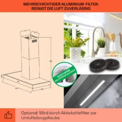 Limelight Dunstabzugshaube 120cm Wandhaube 570m³/h Touch -Einrichtungsgeschäft 10041227 de 0005 logo