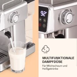Libeica Espressomaschine 19 Bar Ca. 10 Tassen 1,8 Liter Milchschaum -Einrichtungsgeschäft 10041253 de 0004 logo