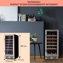 Vinovilla 29 Built-In Weinkühlschrank 81 L / 29 Fl. Glastür Edelstahl 13 Vinovilla 29 Built-In Weinkühlschrank 81 L / 29 Fl. Glastür Edelstahl -Einrichtungsgeschäft 10041304 de 0006 logo