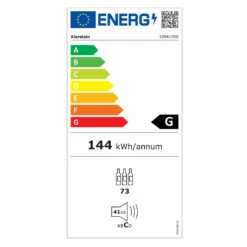 Barossa 73 Duo Weinkühlschrank 2 Zonen 192 Ltr 73 Fl Touch-Display -Einrichtungsgeschäft 10041308 energy label